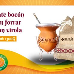 Mate bocón sin forrar con virola