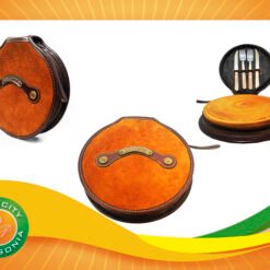 Set de asado redondo con cubiertos