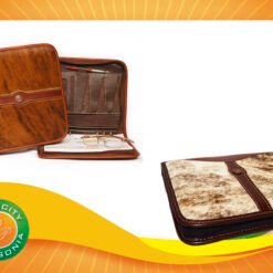 Agenda cuero vacuno con pelo