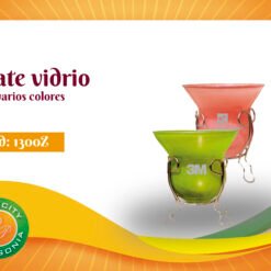 Mate de vidrio