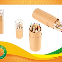 Set de lápices con sacapuntas