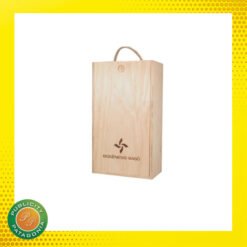 Caja para botella y copa