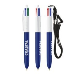 BIC® 4 Colours® Soft with Lanyard - 3460001063