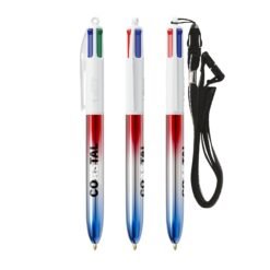 BIC® 4 Colours® Flags Collection + lanyard - 3460001068